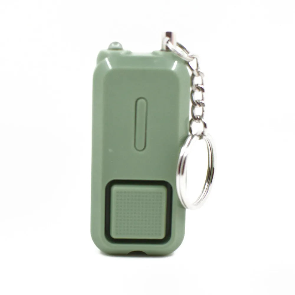 ZQ-202 personal safety alarm in pink, black, white, yellow or green colours, compact anti-pervert device for runners