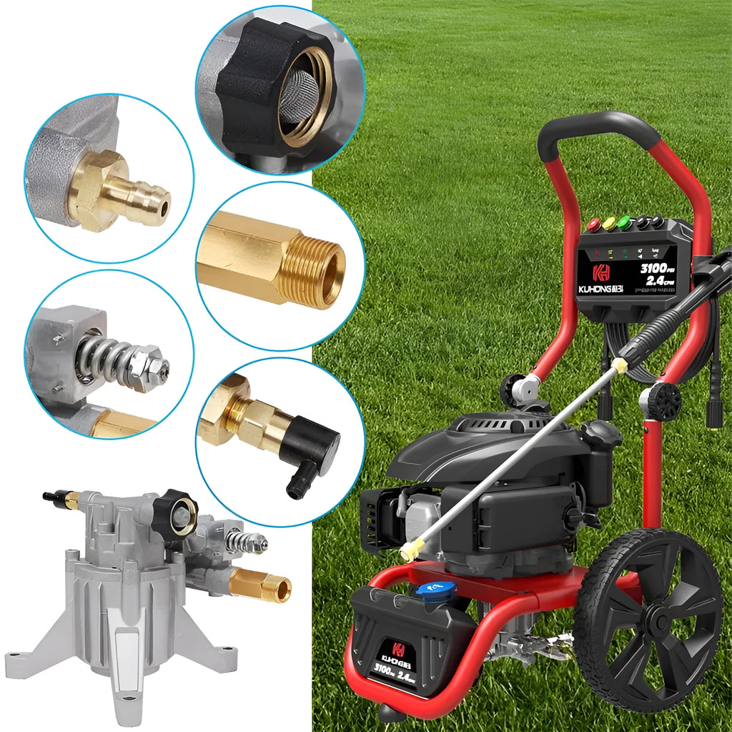 P170 swash plate aluminium pump for high-pressure cleaning machines with gasoline drive