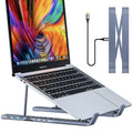 Aluminium alloy foldable laptop docking station with multi-interface hub connectivity