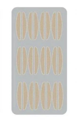 No glue eyelid sticker box with three size options: small, medium, and large
