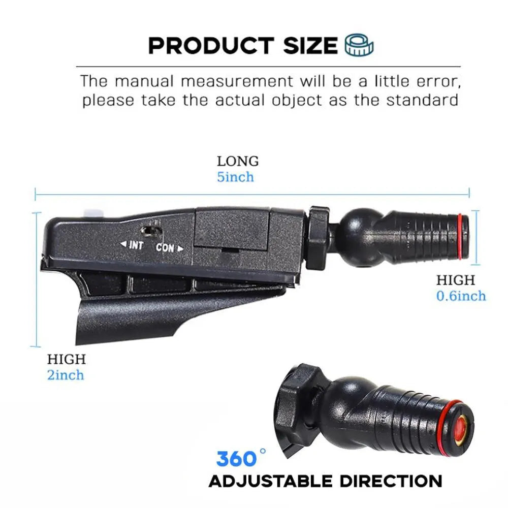 Black golf putter laser aiming sight mounted on a club shaft