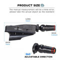Black golf putter laser aiming sight mounted on a club shaft