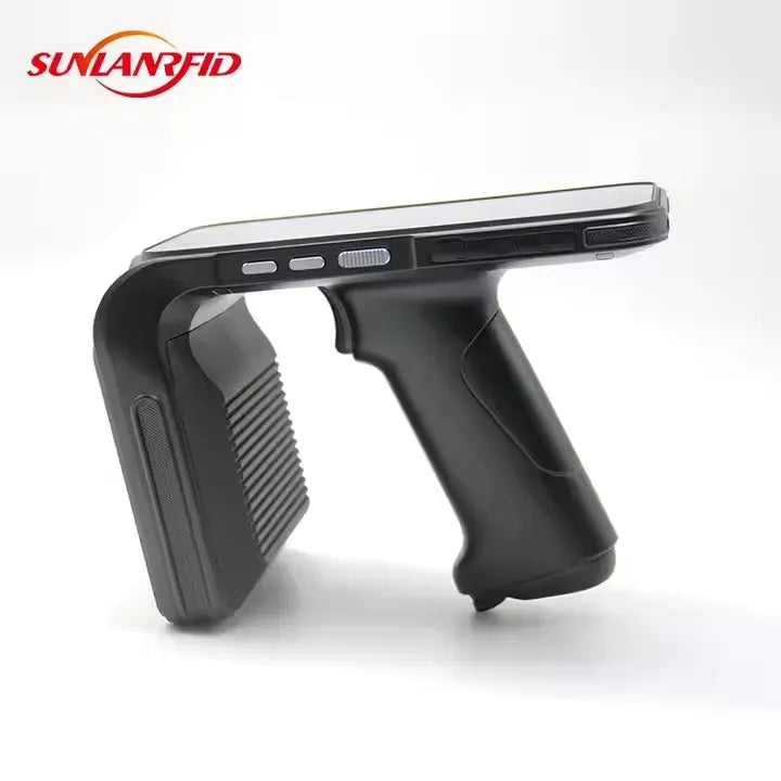 SLP-05 portable Android handheld UHF RFID reader and scanner for professional use.