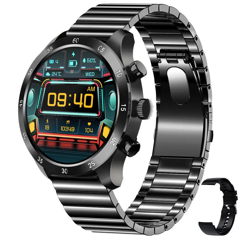 Bluetooth smart watch for Apple iOS with music display and calling functions in multiple colour options