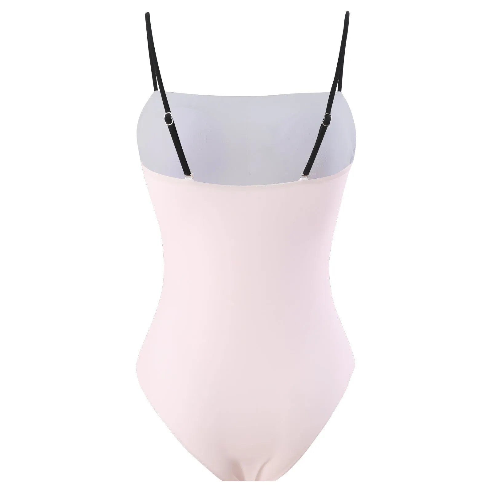 Women's patterned polyester bikini swimsuit with a long attached tulle skirt overlay.