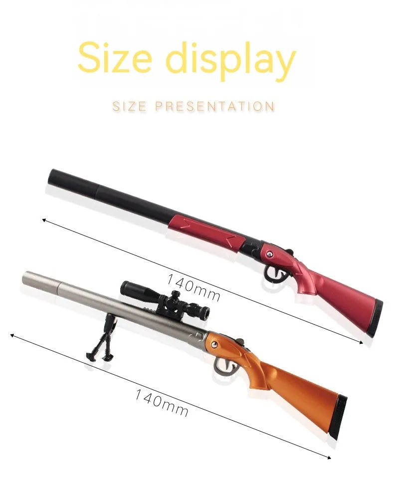 Eating Chicken 98K Sniper Rifle Creative Modeling Gel Pen with 0.5mm tip and plastic construction