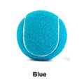 Bite-resistant rubber tennis ball dog toy 6.3cm diameter in five colour options