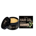 100ml bottle of Moroccan Nut Oil Setting Gel for hair styling.