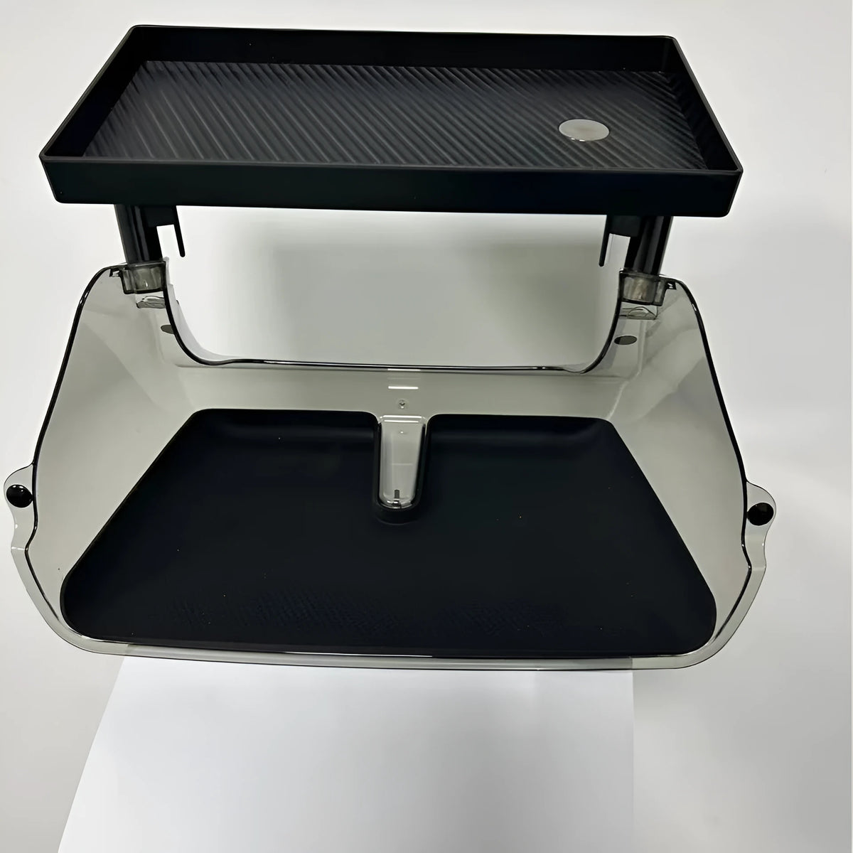 Tesla Model 3 and Y black ABS centre console storage box under ETC unit