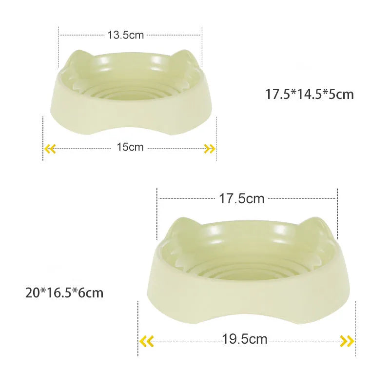 Ceramic dog slow feeder bowl with maze design in blue, green, or pink colours for fast-eating puppies