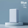 Solid colour EVA foam yoga block with hexagonal ridges for grip