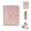 Women's PU leather card holder wallet in seven colour options with polyester lining