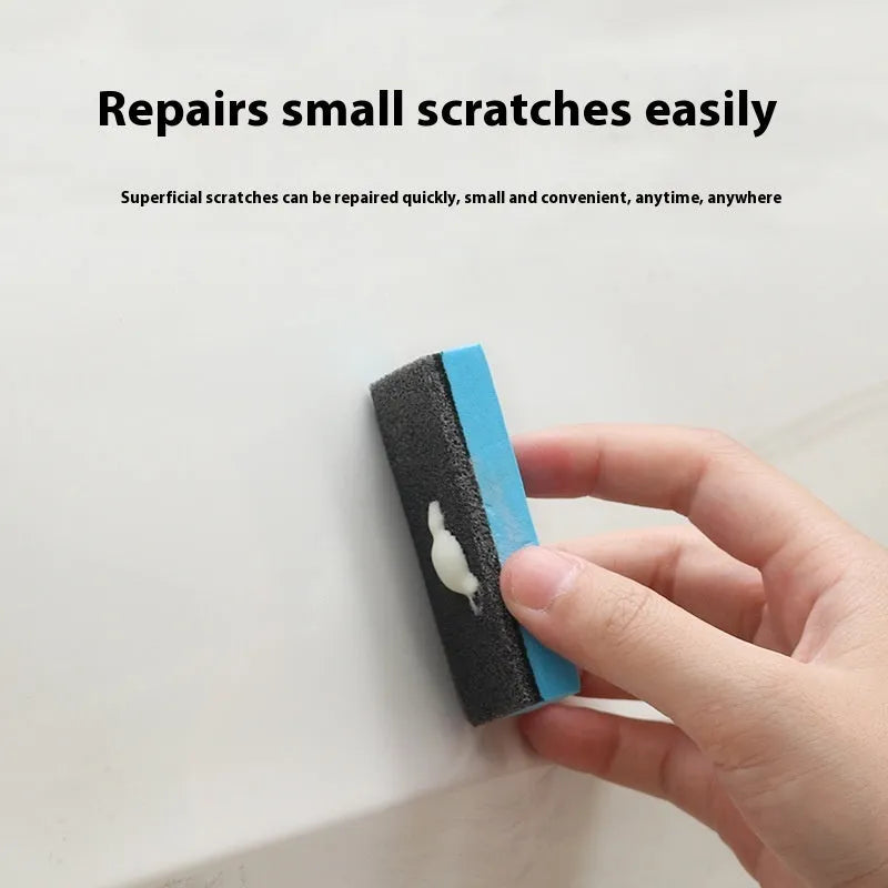 Car repair wax kit with grinding wax, brightening wax and frosted sponge mop for scratch removal