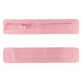 Black and pink adjustable hip bridge auxiliary strap for weight bearing fitness training