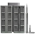 49-piece magnetic screwdriver set with cross and flathead bits for mobile phone disassembly