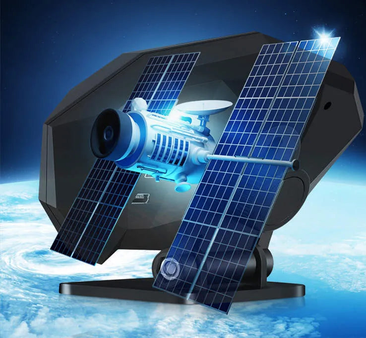 Black vehicle head-up display unit with HD LCD screen and OBD cable for windscreen projection