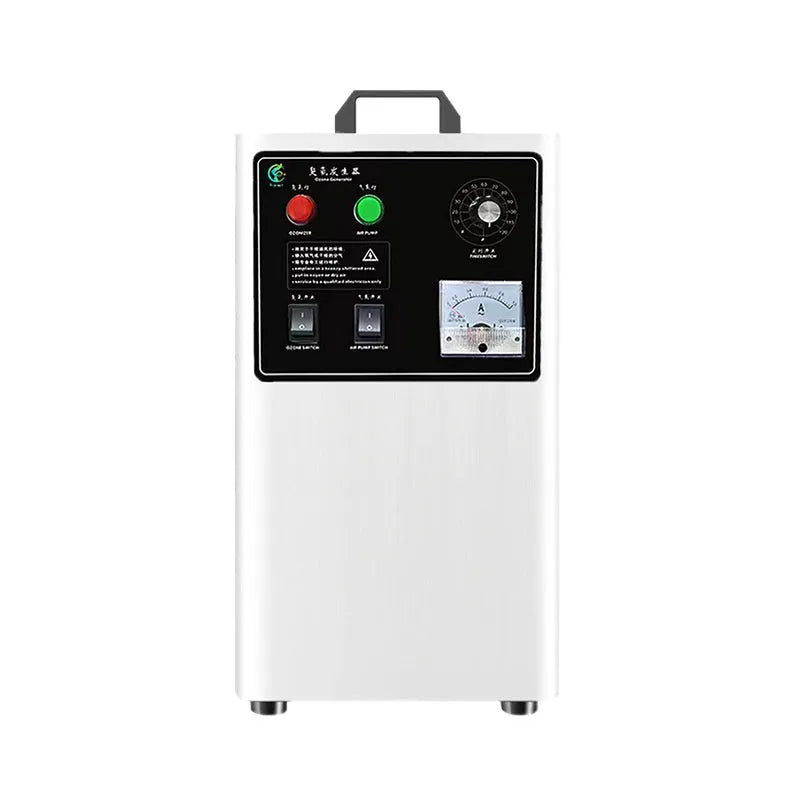 Ozone generator for fruit and vegetable treatment with 20g/h output and air-cooled cooling system