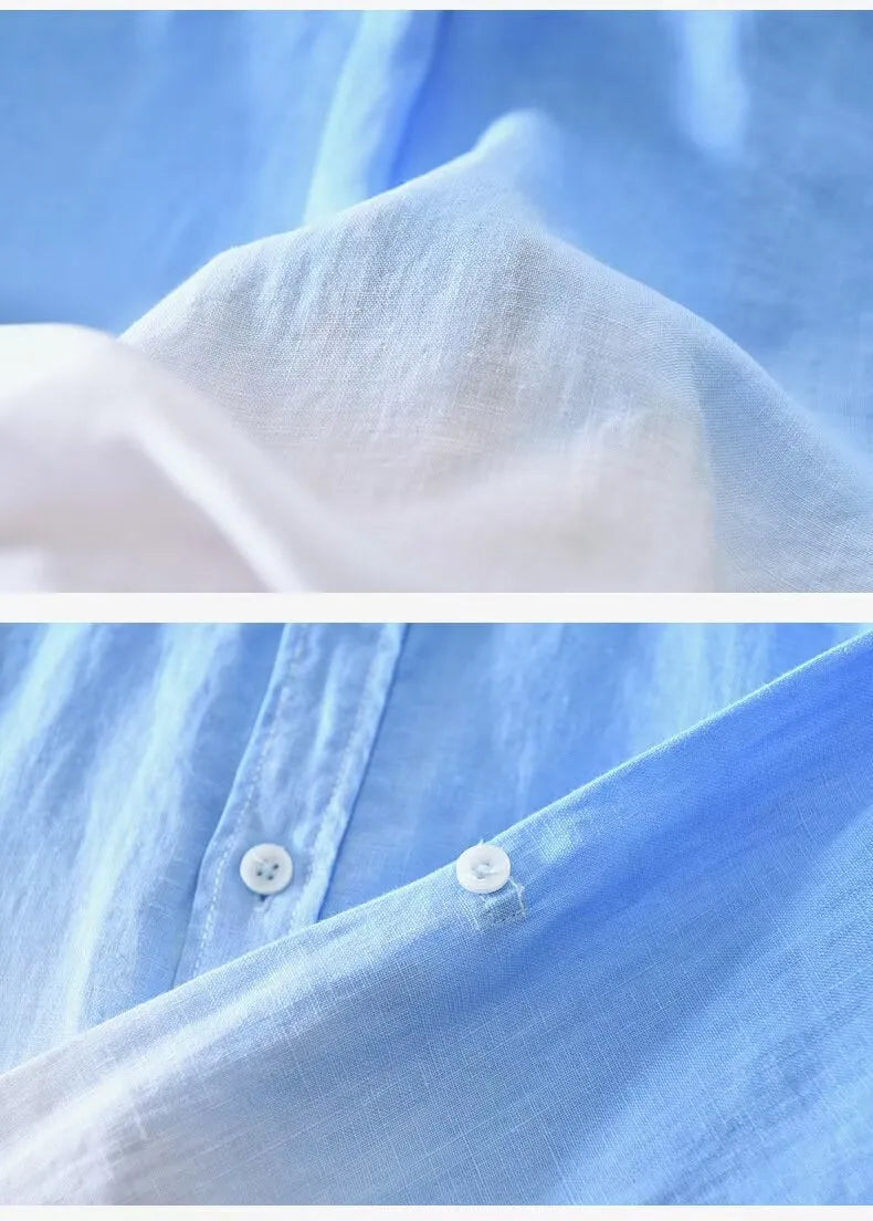 Casual slim-fit loose top coat for youth in dark blue, light blue, and yellow colour options