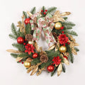 Creative Home plastic Christmas garland with upside down ornaments in American country style.