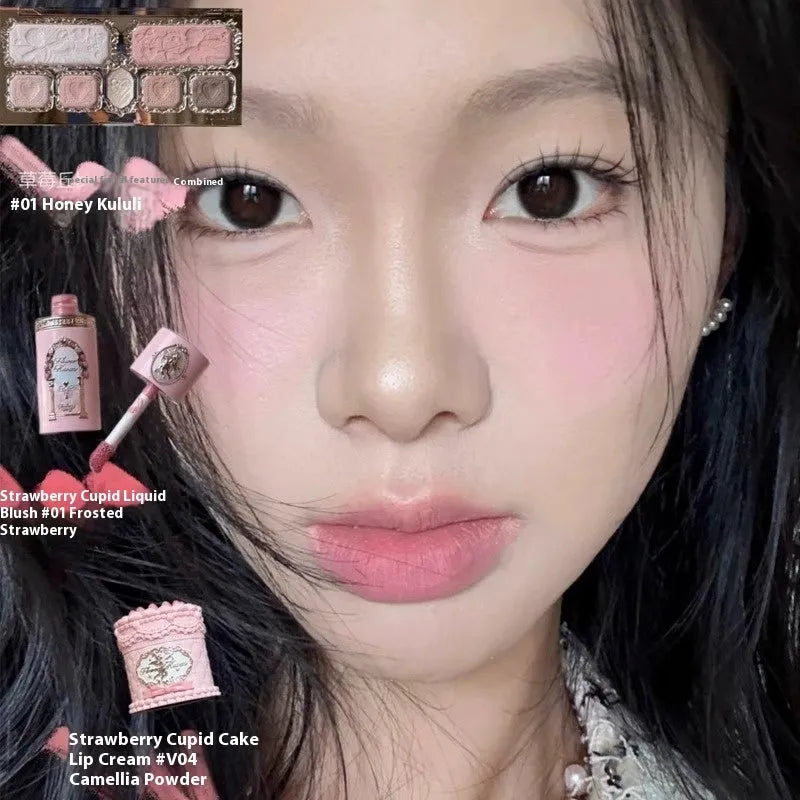 Cupid Series Liquid Blush in six colour shades Blush 01 to Blush 06.