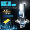 Automotive LED fog light bulb with aviation aluminium casing and 12 SMD chips.