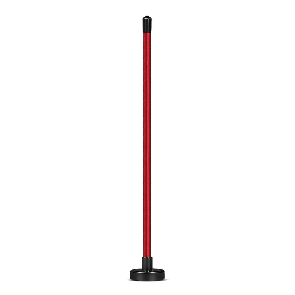 Red aluminium alloy magnetic baseball bar golf swing trainer alignment tool