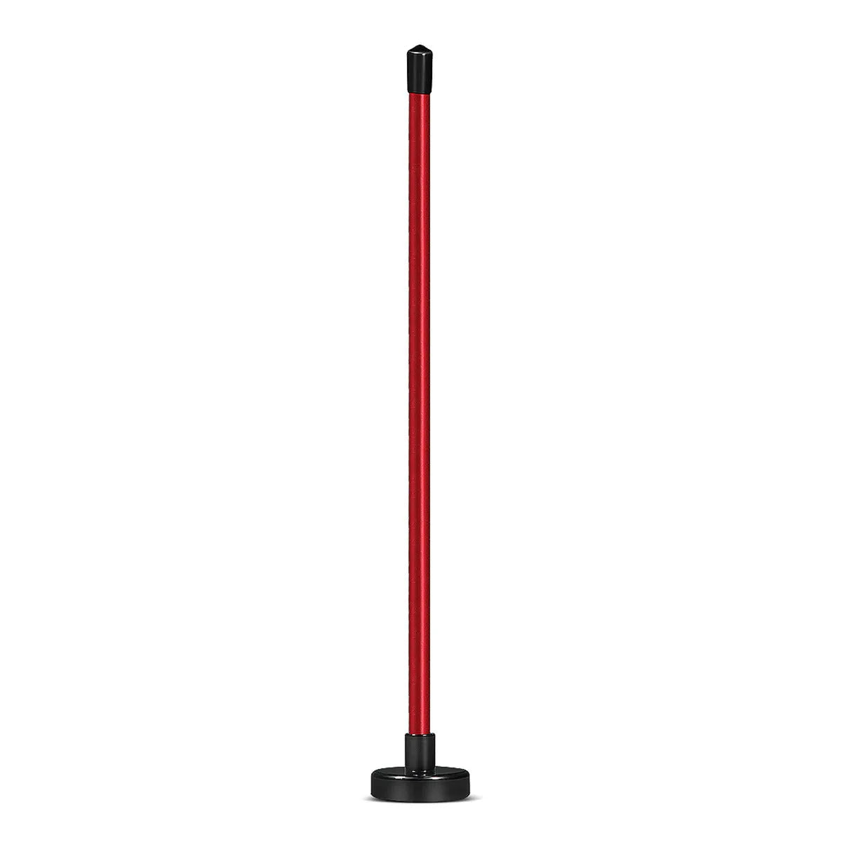 Red aluminium alloy magnetic baseball bar golf swing trainer alignment tool