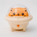 Cartoon fast charging power bank for Apple iPhone in Bear or Cat design with plastic case.