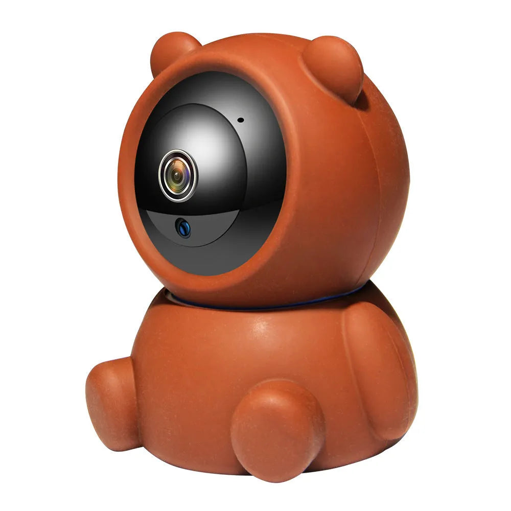 Bear 1080P WiFi indoor security camera with auto tracking and IR night vision