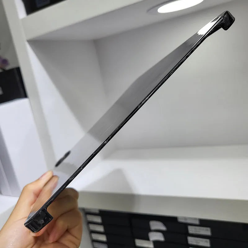 Genuine carbon fibre flat hard protective case for iPad Pro 11 inch in a textured finish.