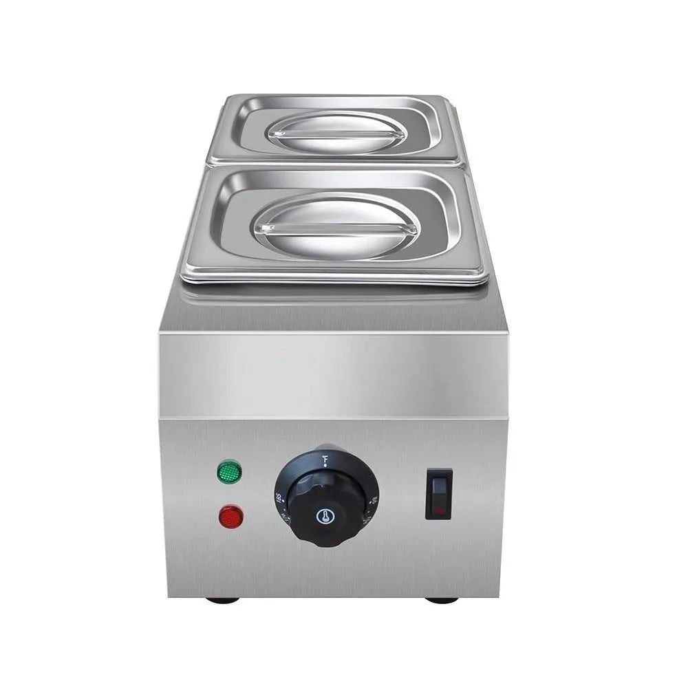 Commercial electric chocolate melting machine with temperature display and stainless steel tank