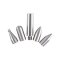 Three-piece alloy steel car dent repair tool set with hook crowbars for automotive body panel maintenance