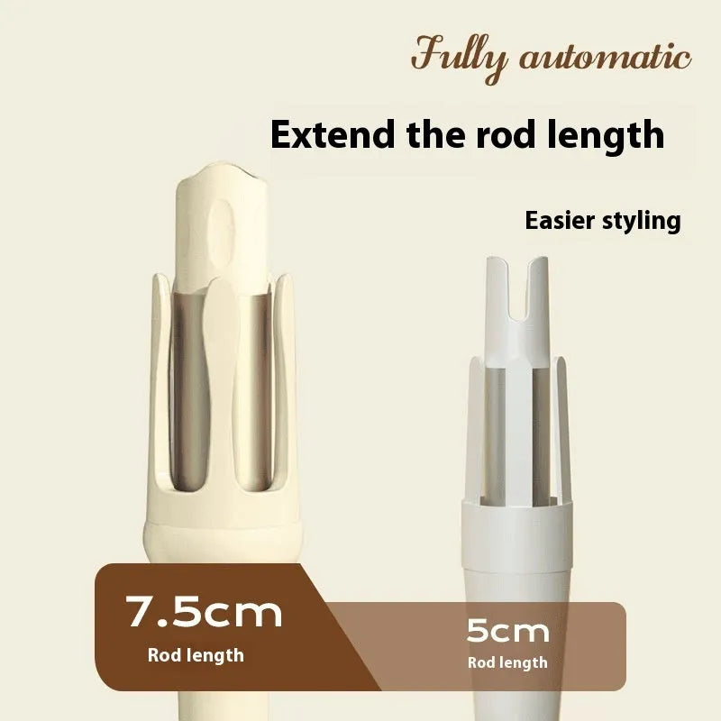 32mm automatic hair curler with automatic volume feature in white or Chigo colours with accent options