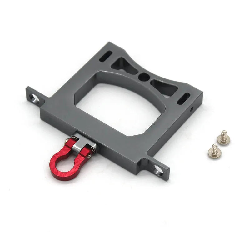 Alloy military remote control car model metal accessories in grey with black tyres
