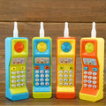 Educational toy with cartoon animal design featuring sound and light functions for children 3 years and older