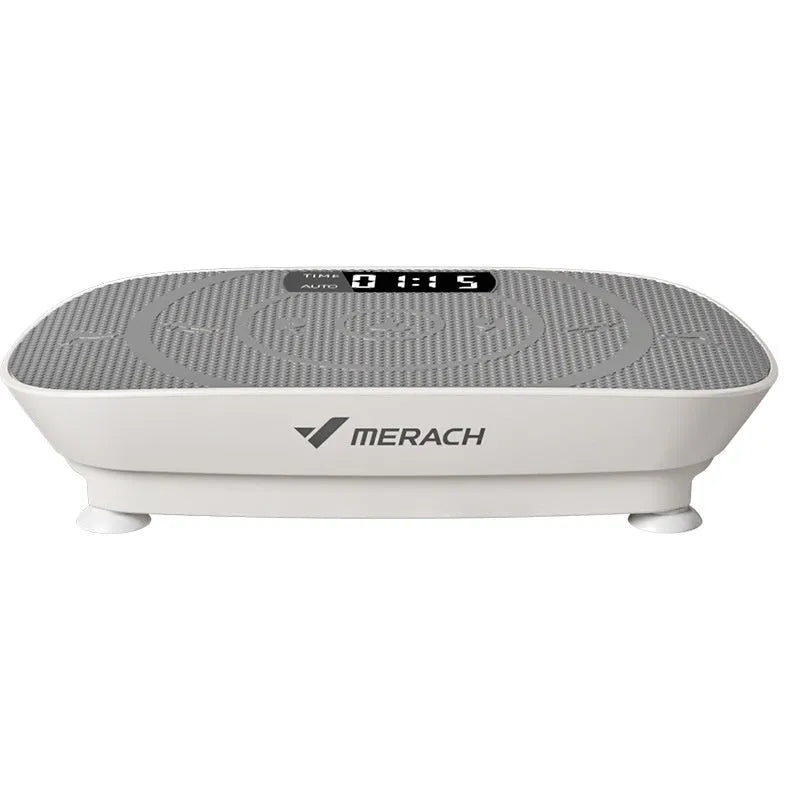 Grey smart power plate massage board with Bluetooth connectivity and US power plug