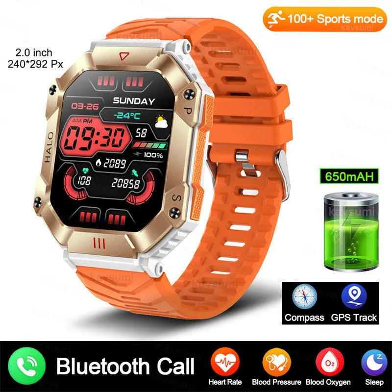 Women's Android GPS fitness smart watch with titanium alloy case showing multiple band options