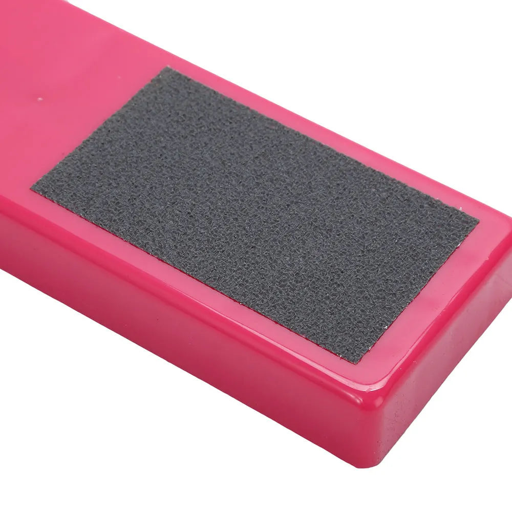 Pink and white ballet rotation shaping foot trainer for dancer instep strengthening