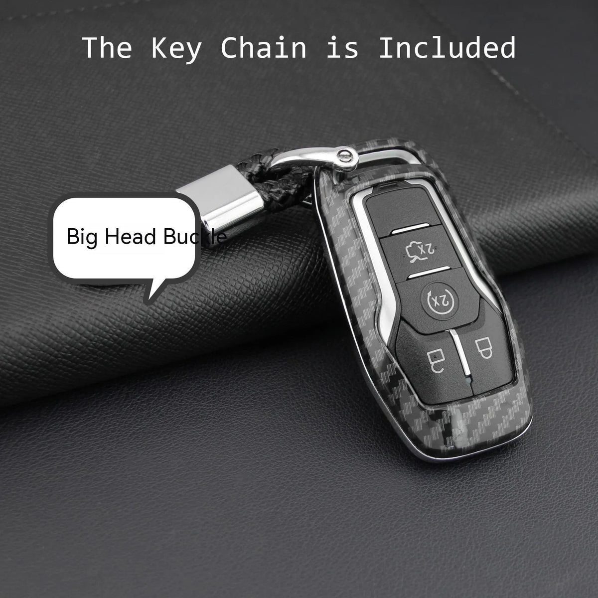 Plastic remote control protective shell for car key fob showing single shell design