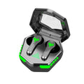 N35 black wireless Bluetooth gaming earbuds with in-ear design