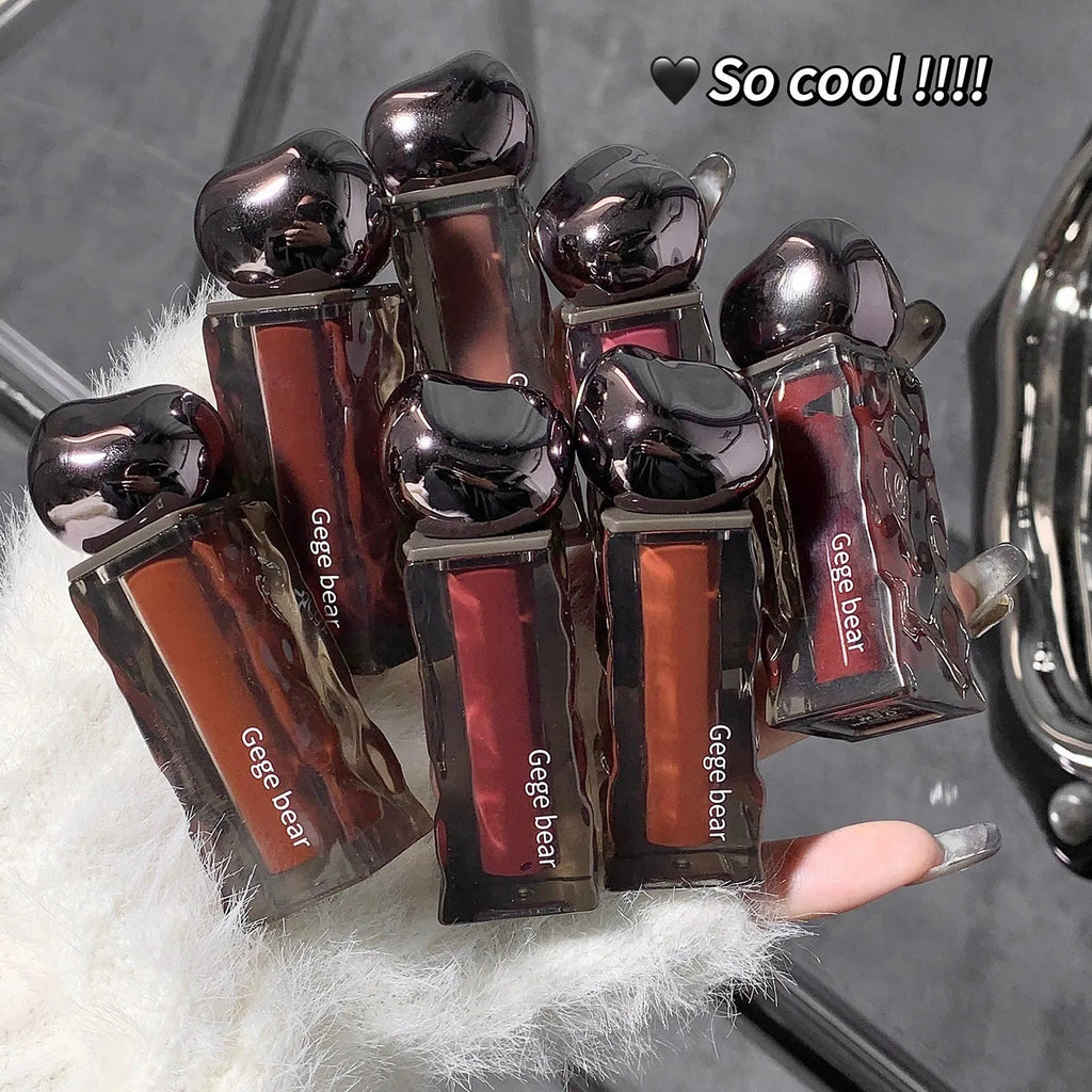 Glacier Lava Lip Lacquer water light mirror makeup lip gloss in one of seven colour options