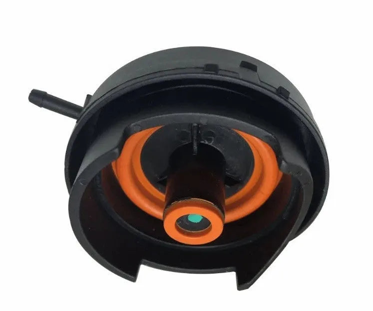 Black engine exhaust valve for BMW N52 engine, part number 11127552281.