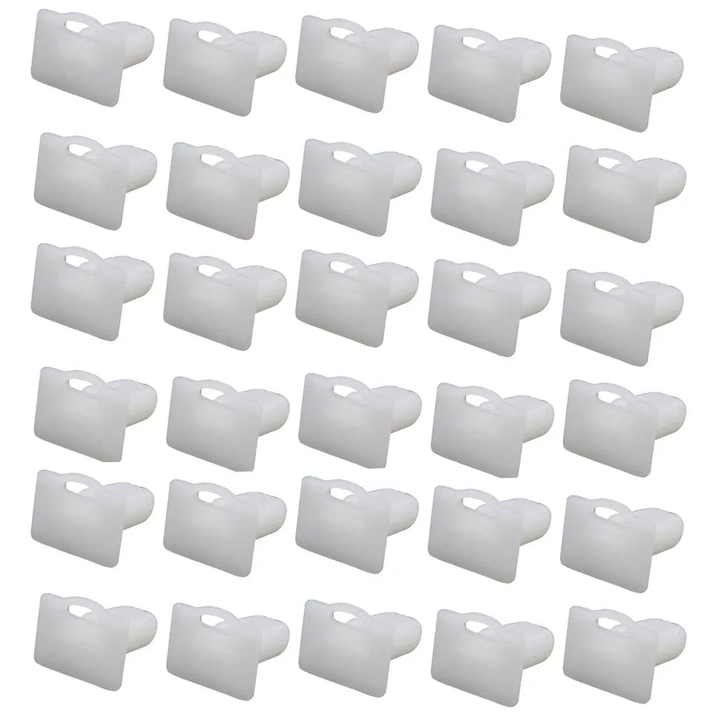 Pack of 60 PA66 plastic automobile trim panel nails and buckles in D318 colour for interior repair