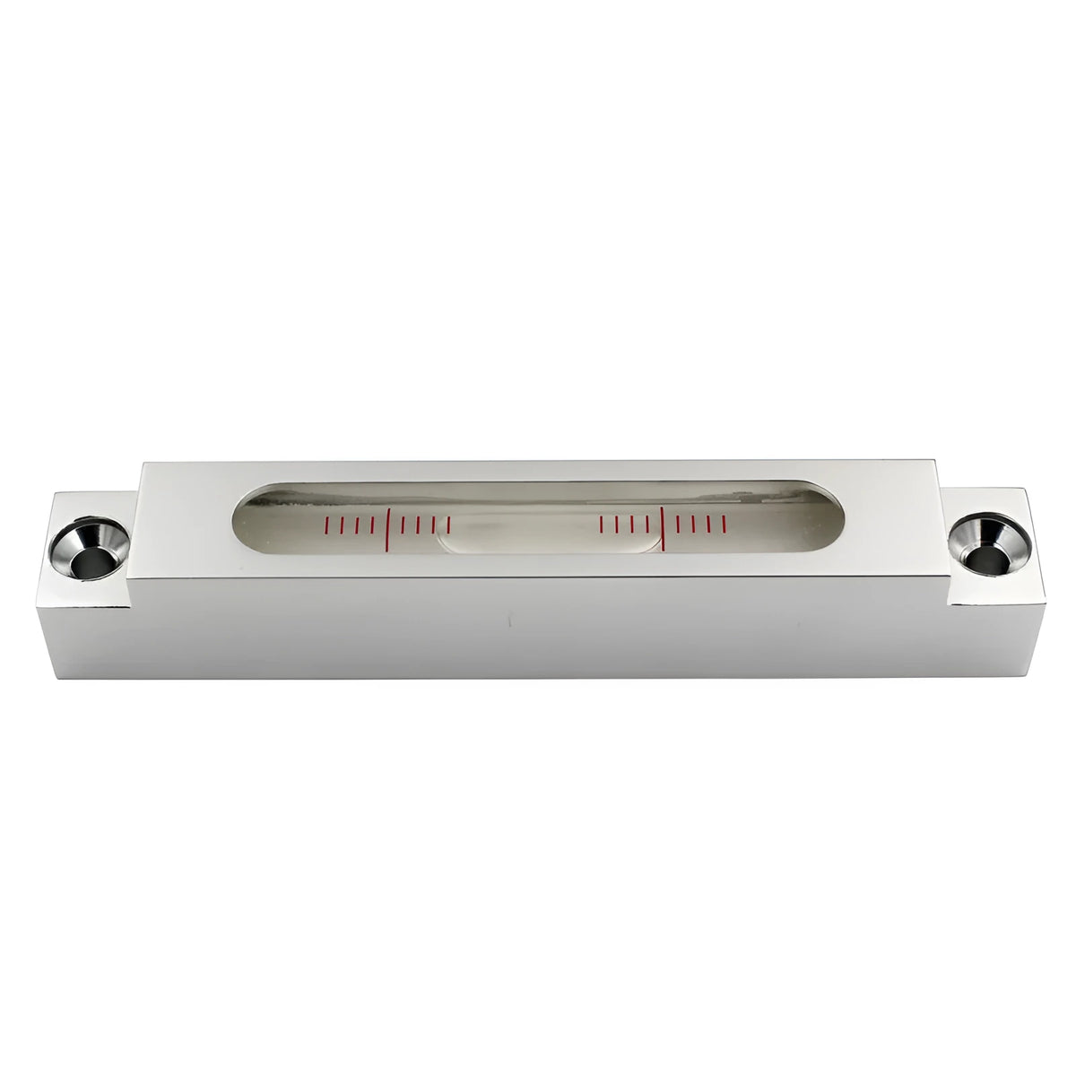 Mini metal spirit level for machine tool decoration with measurement vials