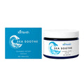 A 118g jar of barrier repair cream with mint leaves and shea butter for moisturising skincare