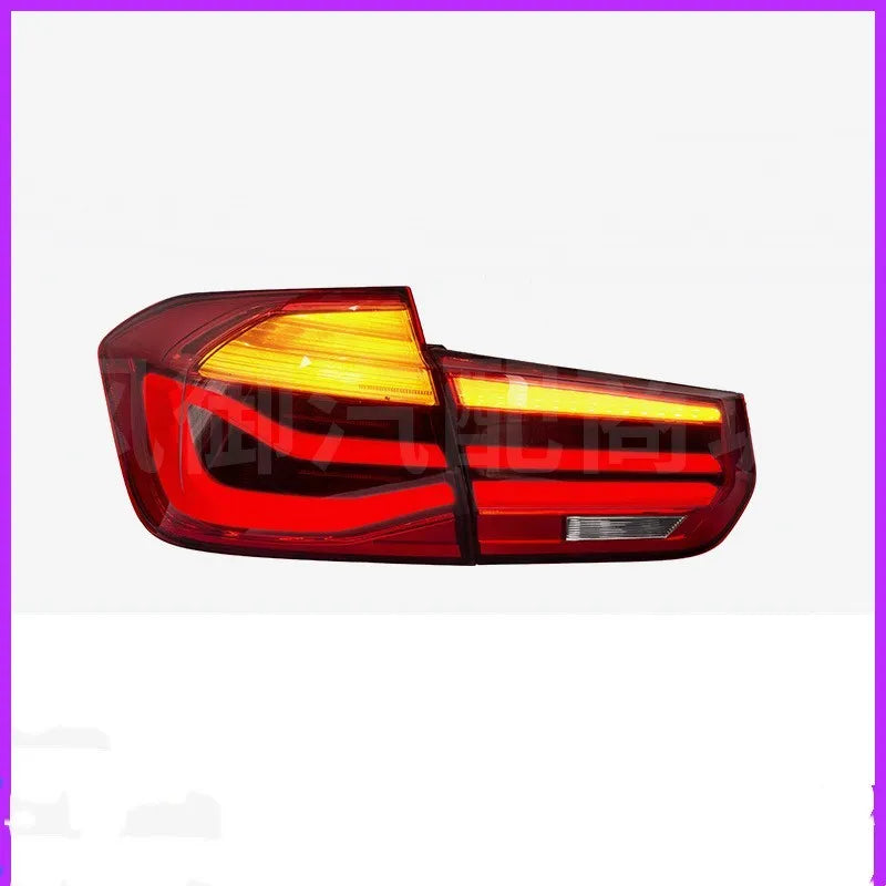 BMW 3 Series car LED tail light assembly in red or smoked black for 12-15 year models