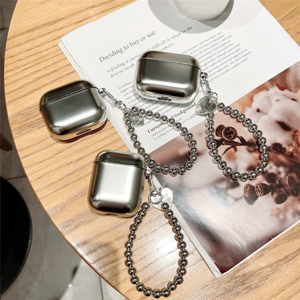 Matte plating TPU protective case for Apple AirPods Bluetooth headsets