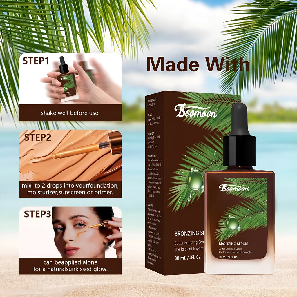 Bronze Black colour care solution moisturising treatment bottle, 30ml, for dark brunette and black hair