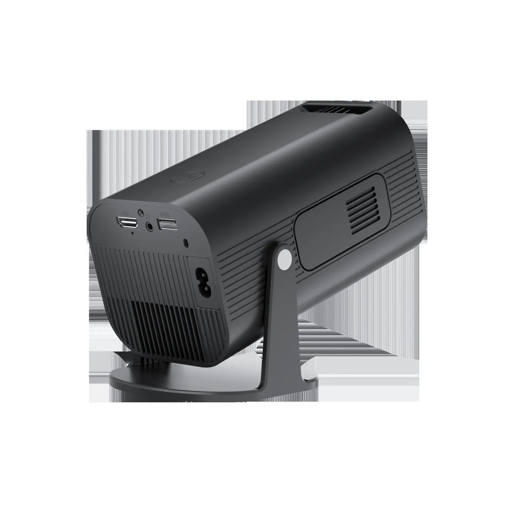 P330 portable mini projector in black or white colour with remote control and power cable