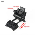 Metal alloy L4 G24 NVG fast helmet mount with OPS breakaway base in dark earth colour